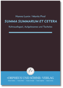 Titelbild: Summa summarum et cetera